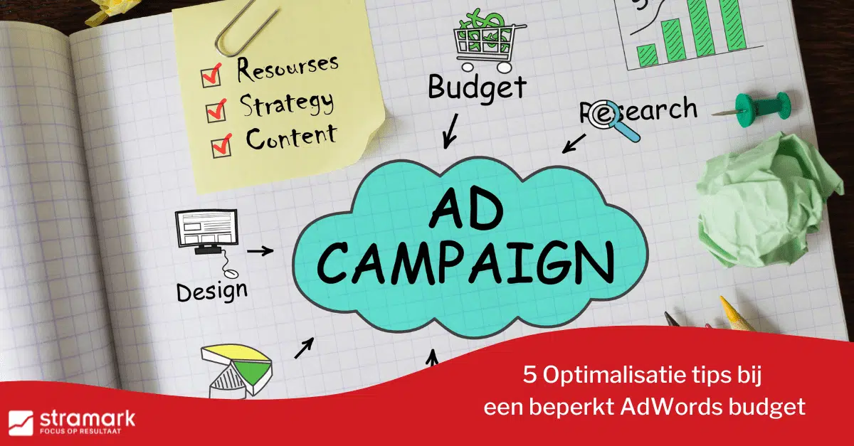 Optimalisatie tips bij een beperkt AdWords budget