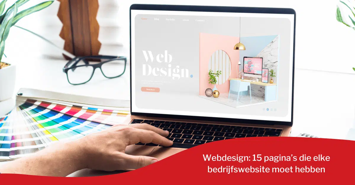 webdesign belangrijke websitepaginas